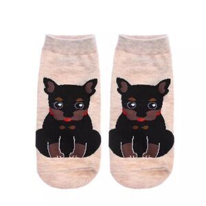 🆕Tan Dog Socks